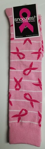 Snooozies Cozy Little Knee Hi Socks-Breast Cancer Awareness 24-pl2 - Picture 3 of 7