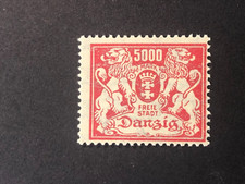 Germany POLAND DANZIG 1923 INFLATION ISSUE,  5000 Mark  MNH /s9 #126