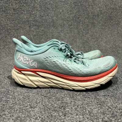 Hoka Aqua and Gray Athletic Shoes Hoka Solimar Stardust/Aqua Breeze Running Shoe (Women main image 3