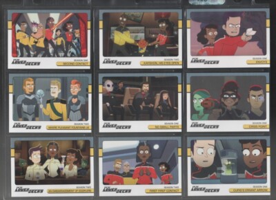 Star Trek TNG Archives & Inscriptions 20 card Lower Decks episode set