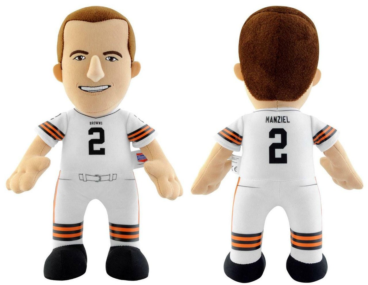 NWT NFL Cleveland Browns #2 Johnny Manziel 10-Inch Plush