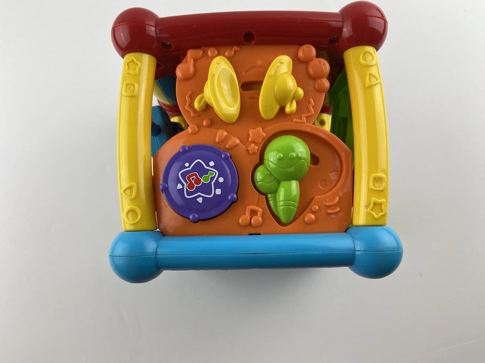 vTech Baby Turn and Learn Cube - 5 Activity Sides with Light Sound and Music - Image 3 of 4