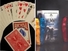 Magic Trick Svengali Deck plus The Mummy 2 EZ Learn New Tricks 