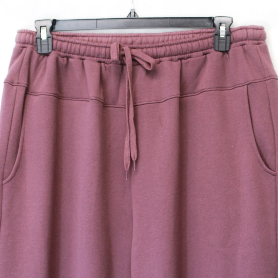 Pantalones deportivos Madewell talla grande púrpura Betterterry bolsillos 4X Foto 4 de 4