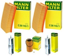 Mann Oil Two Air & Fuel Filters Service Kit f...