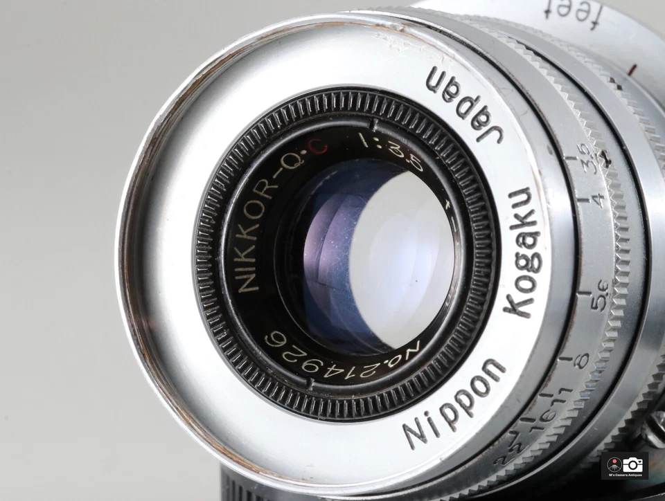 CLA'd, Rare Nippon kogaku Nikkor QC 5cm F3.5 L39 Lens "Exc"From JP#2149 - Image 2 of 4