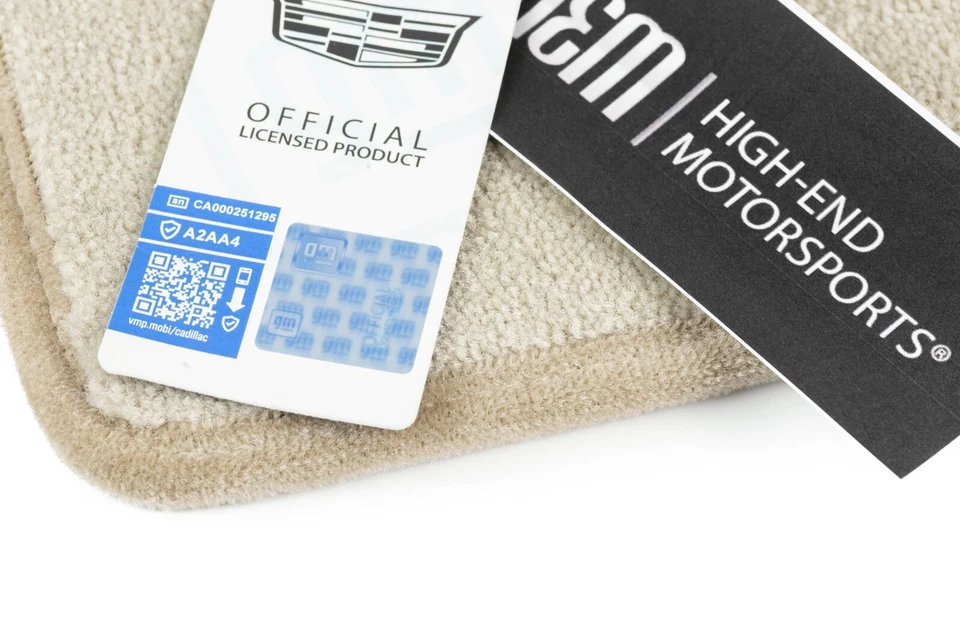 Alfombrillas Cadillac XLR 2004-2007 luces laterales neutras logotipos premium 32 oz en stock Foto 3 de 4