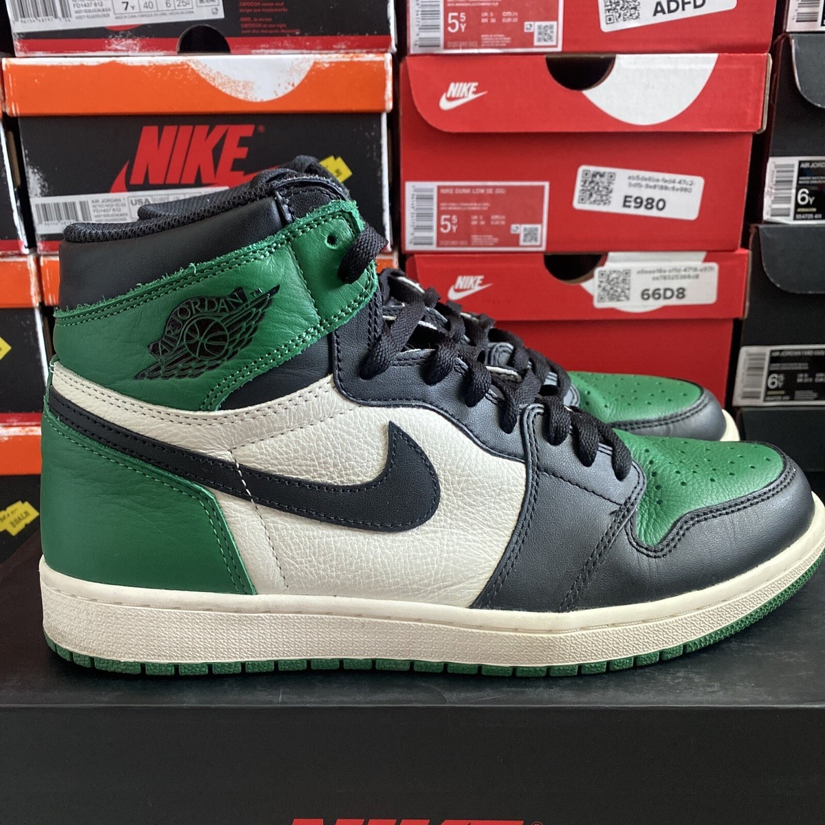 Nike Air Jordan 1 Retro High OG Pine Green 1.0 2018 555088-302