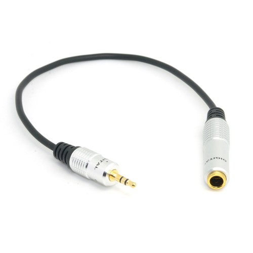 3.5mm Male to 6.5mm Female Stereo Audio 