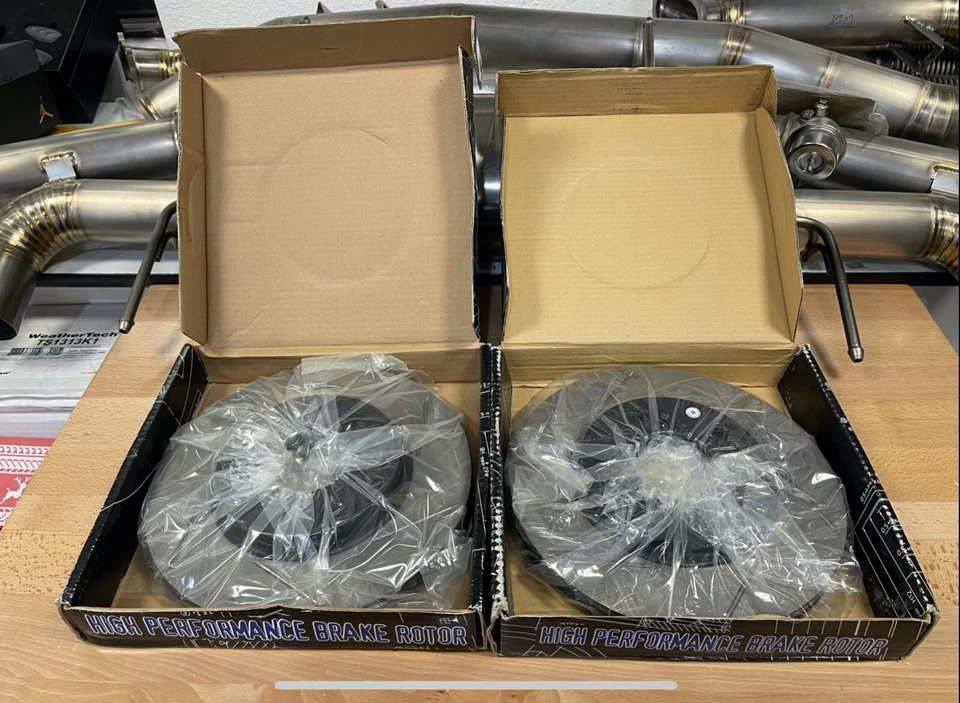 StopTech / Power Slot Front Slotted Brake Rotor Set  01-05 Eclipse Stratus 5 lug - Image 2 of 2