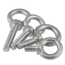 1PCS M27 304 Lifting Eye Bolt Nut Galvanic Zinc Male Ring Screws