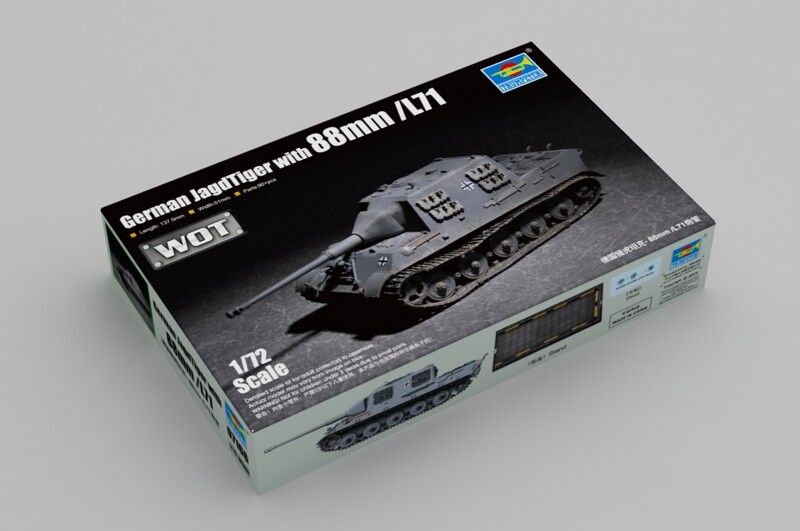 Trumpeter 07166 - 1:72 German Jagdtiger With 88Mm /L71 - New