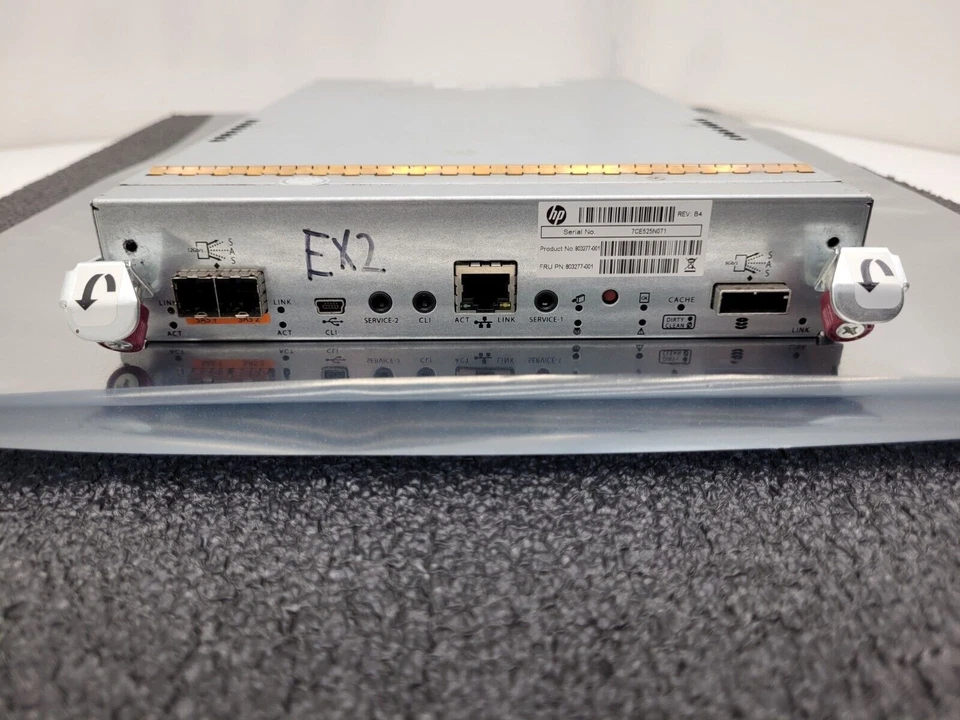 Lote de 2 controladores de matriz de almacenamiento de estante de disco 12 Gb SAS SPS-MSA 1050 803277-001 Foto 3 de 4