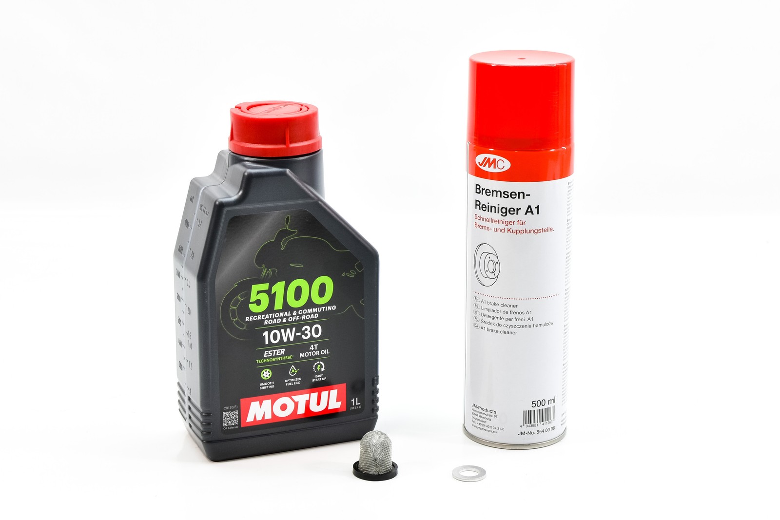 Kit Vidange Motul 5100 Honda Forza 125 pour Trajets Urbains Quotidiens
