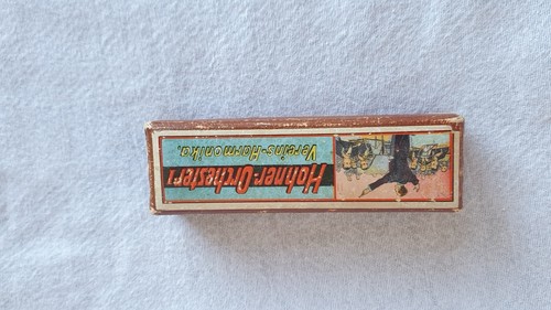 M.Hohner Mundharmonika Vereins-Harmonika Hohner Orchester I - in original Etui - Bild 8 von 11
