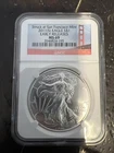 2011 (S) $1 STRUCK AT SAN FRANCISCO SILVER EAGLE NGC MS69 EARLY RELEASES**