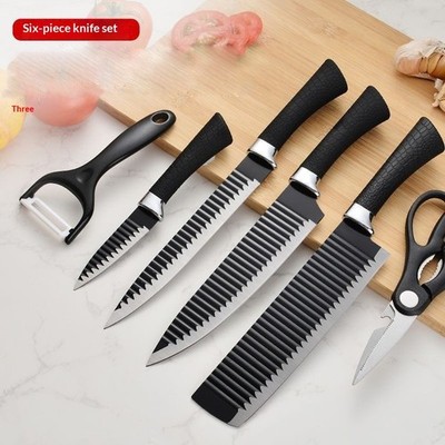 6-piece Knife Set Fruit Knives And Household Kitchen Knives-Durable New Design-F