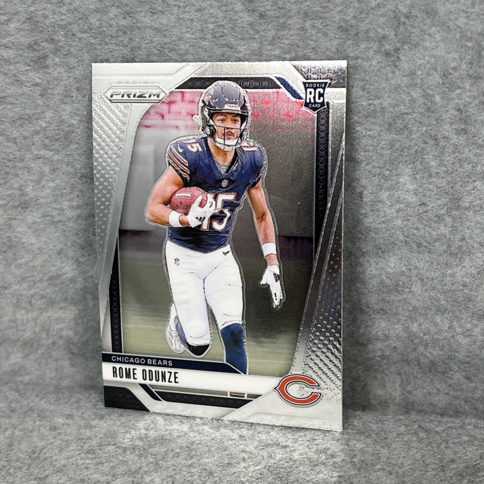 2024 Panini Prizm Football #385 Rome Odunze Prizm Rookie Card