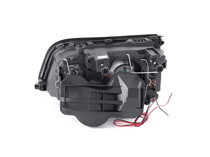 ANZO for 1994-2000 Mercedes Benz C Class W202 Crystal Headlights Chrome - Image 2 of 4