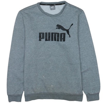 Pullover Sweatshirt Herren UK Größe M Puma Grau