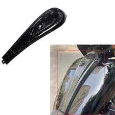 Marbling Carbon Fiber Gas Fuel Tank Panel Cover for Harley 2022-25 Low Rider ST