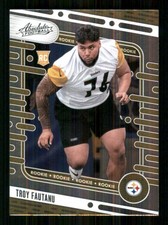2024 Panini Absolute #120 Troy Fautanu RC Pittsburgh Steelers 62562