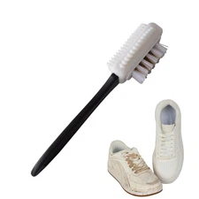 Shoe Cleaning Brush 4-Way Leather Boot Brush Scratch-Free Soft Scrubber