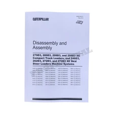 Caterpillar 246D3 262D3 272D3 Loader Suppl Service Manual Disassem Assem