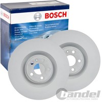 2X Bosch Bremsscheiben Ø366Mm Vorne Passend FÜR Volvo XC60 XC90