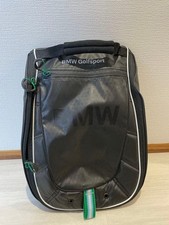 Étui à chaussures de golf noir BMW Golf Sport sac à chaussures rare Japon jam...