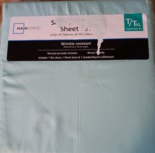 Mainstays New Sheet Set Twin/Twin XL 3 Piece, Mint Color