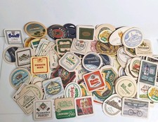 Lot of 160 Vintage German & Other Brewery Beer Bar Pub Cardboard Coasters crafts