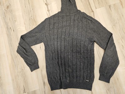 Roy Robson Pullover Rollkragenpullover Gr. L Herren Grau