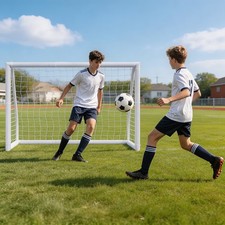 6x4 ft Portable Soccer Goal Net Training Equipment for Kids Youth Toddler Games