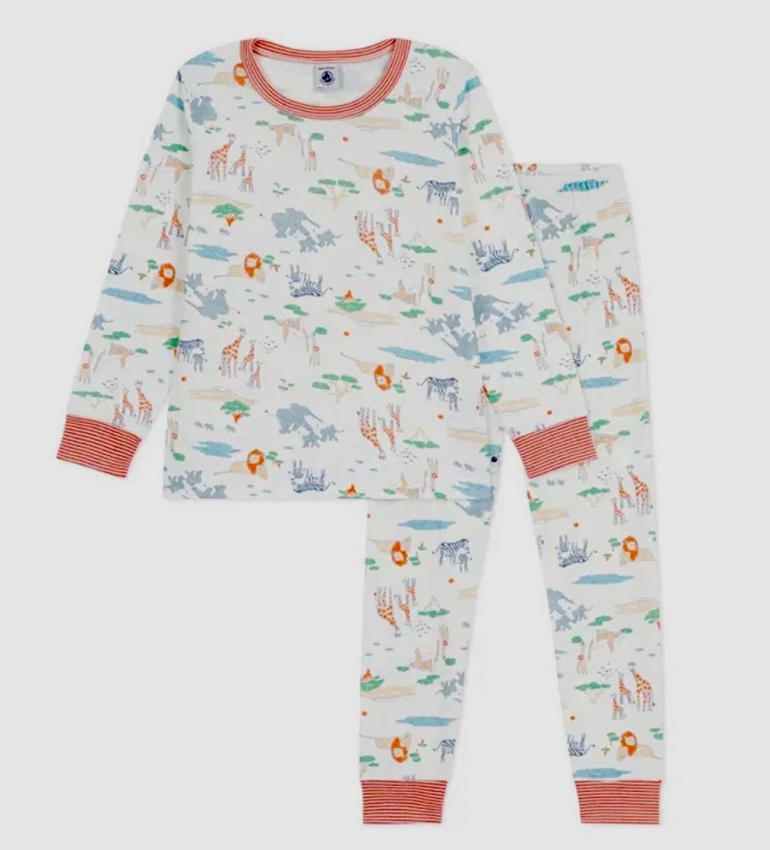 Original Baby Teddy Pyjama De Petit Bateau Taille 6M 67