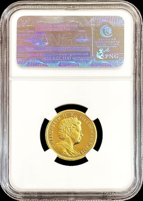 2015 GOLD ISLE OF MAN 1/4 oz ANGEL COIN NGC PROOF 70 ULTRA CAMEO