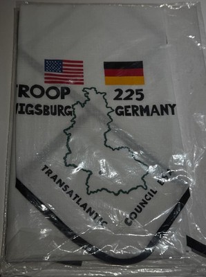 Transatlantic Council Troop  Neckerchief Germany  Boy Scout XJ6