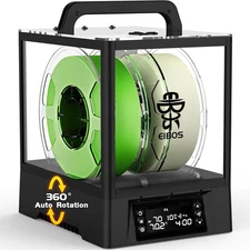 【EIBOS Official 】3D Printer Filament Dryer Box Polyphemus with Fan, Auto-Rotatio