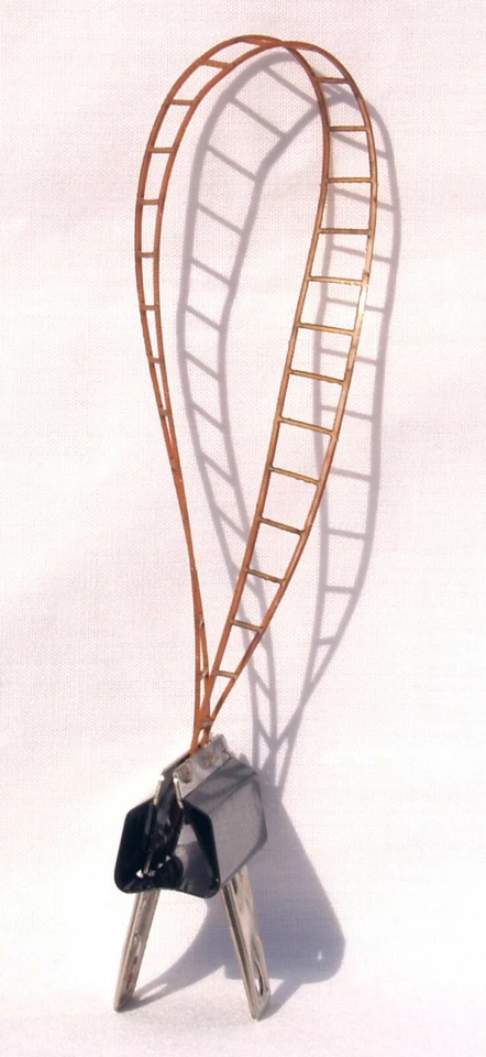 O scale ladder 2x 200mm (7.75") lengths - Image 2 of 2