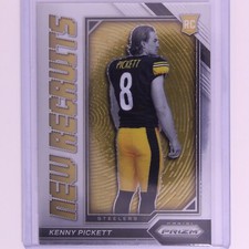 2022 Prizm Football NFL Kenny Pickett New Recruits RC #NR-1 Pittsburgh Steelers