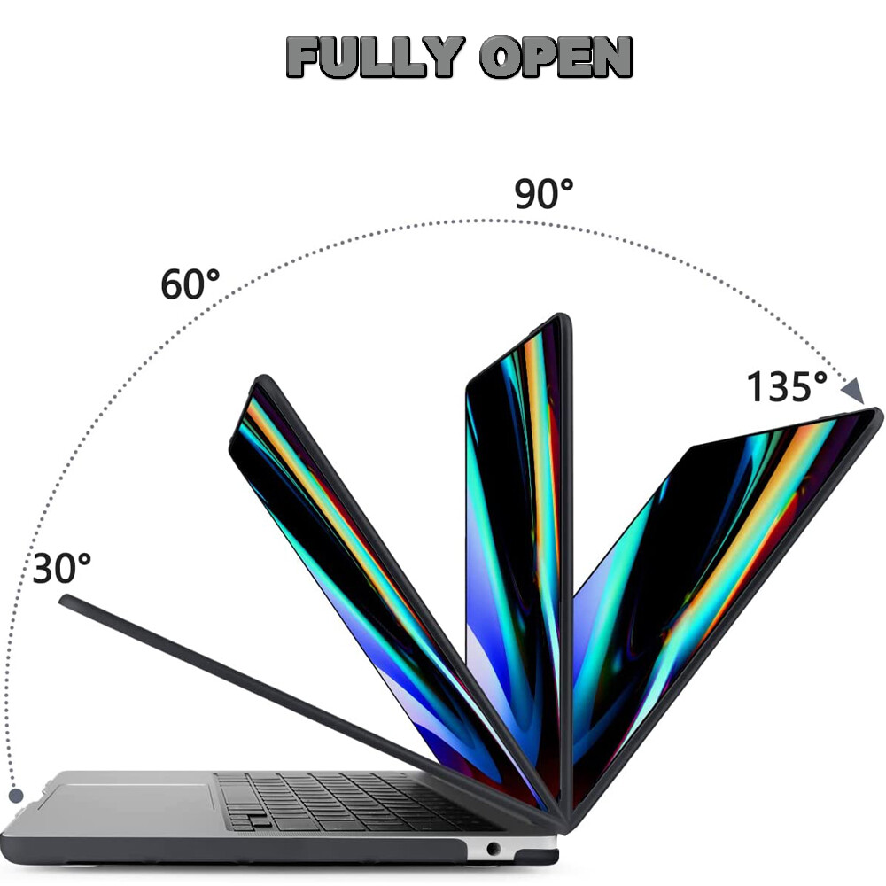 MacBook Air 13.6 Inch Case For 2022 M2 Model A2681 With Keyboard & Screen Protector