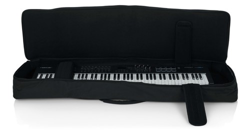 Gator Cases GKB Series Slim Extra Long 88-Note Padded Keyboard Gig Bag - Picture 4 of 7