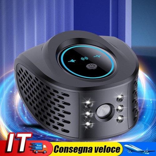Ultrasonic Pest Repeller Insect Repellent for Mice Rats Mosquitos (Black)