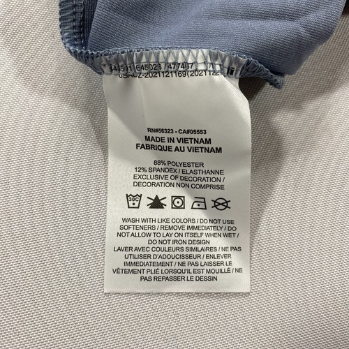 [DV7808-493] Nike Dri-FIT Tour Men's Golf Polo Blue Camo Print Shirt Sizes Vary - Picture 8 of 8