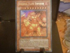 Yu-Gi-Oh! TCG Infernal Flame Emperor Structure Deck SD3-EN001 1st Edition Ultra