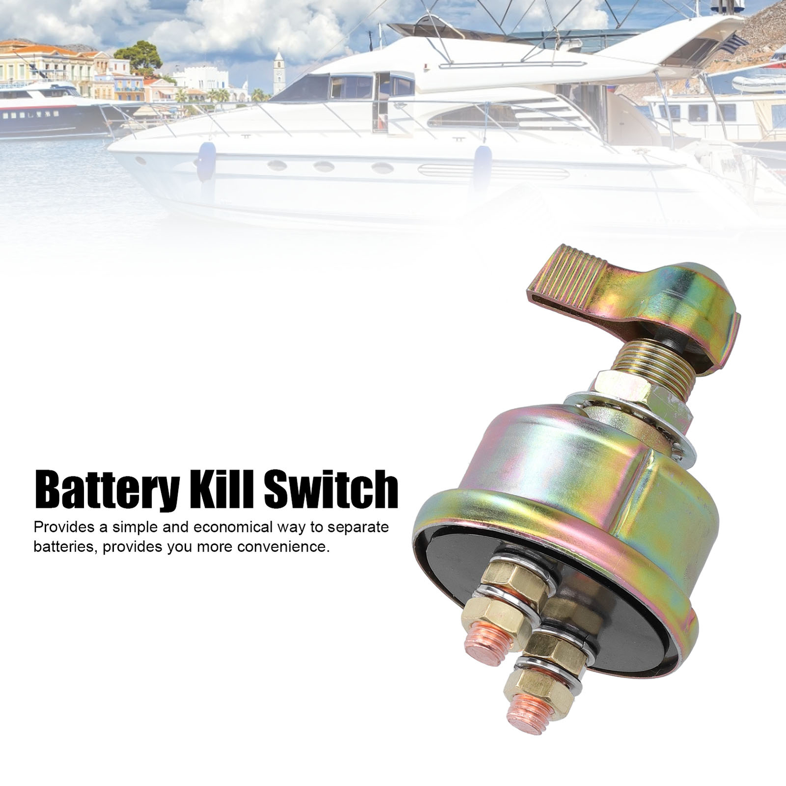 300A Power Cut‑off Switch 12‑24V For Ship Boat Small Yacht Campers ATV