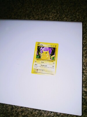 2016 pikachu rare nearly mint