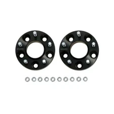 ACCELATEC Hub-Centric Wheel Spacers Black 1-1/2" Pair Mustang 1994-2014