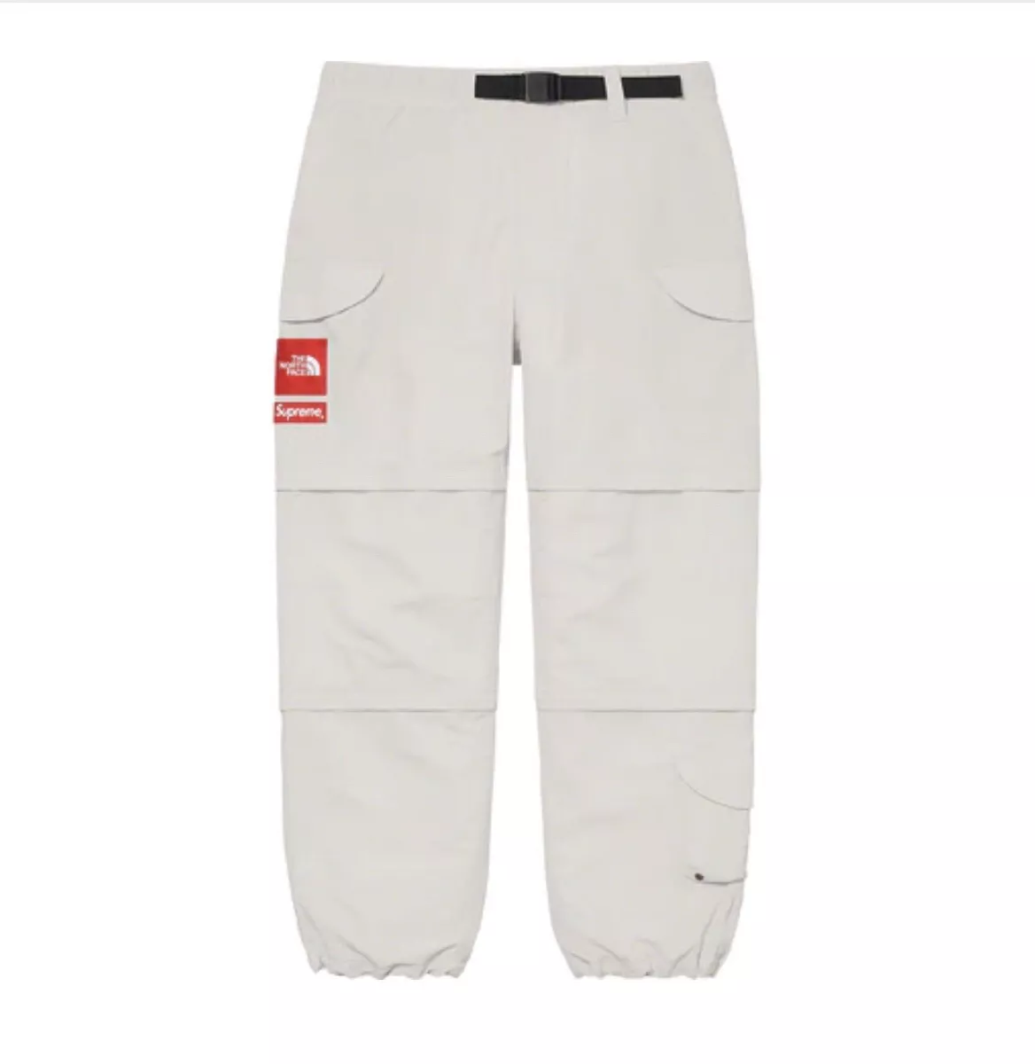 Supreme The North Face Trekking Zip-Off Belted Pant “Stone (White)” Size XL