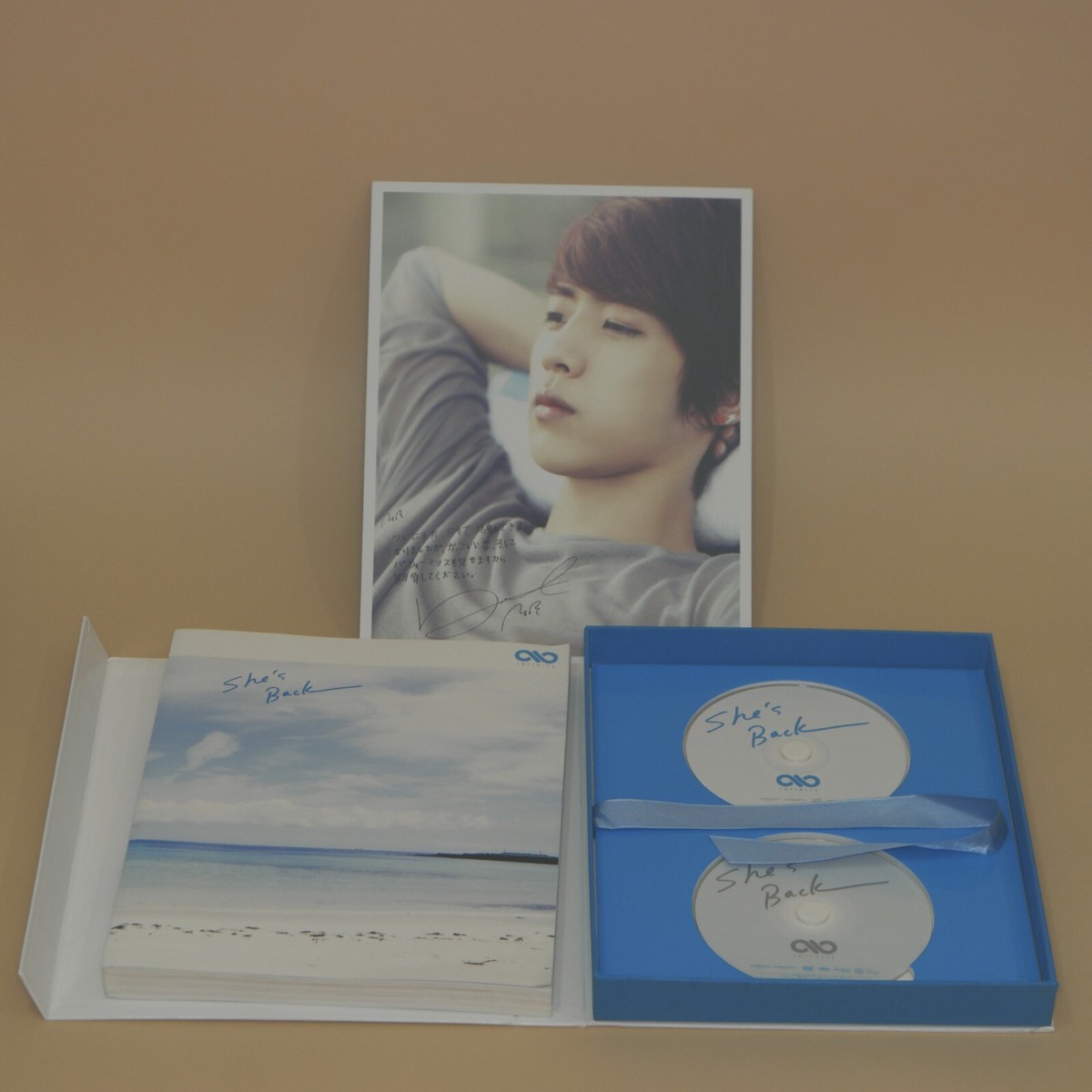 Infinite Single Album She's Back Japan Press Limited Ed. CD